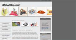 Desktop Screenshot of loungepillow.ch